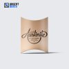 kraft pillow box packaging