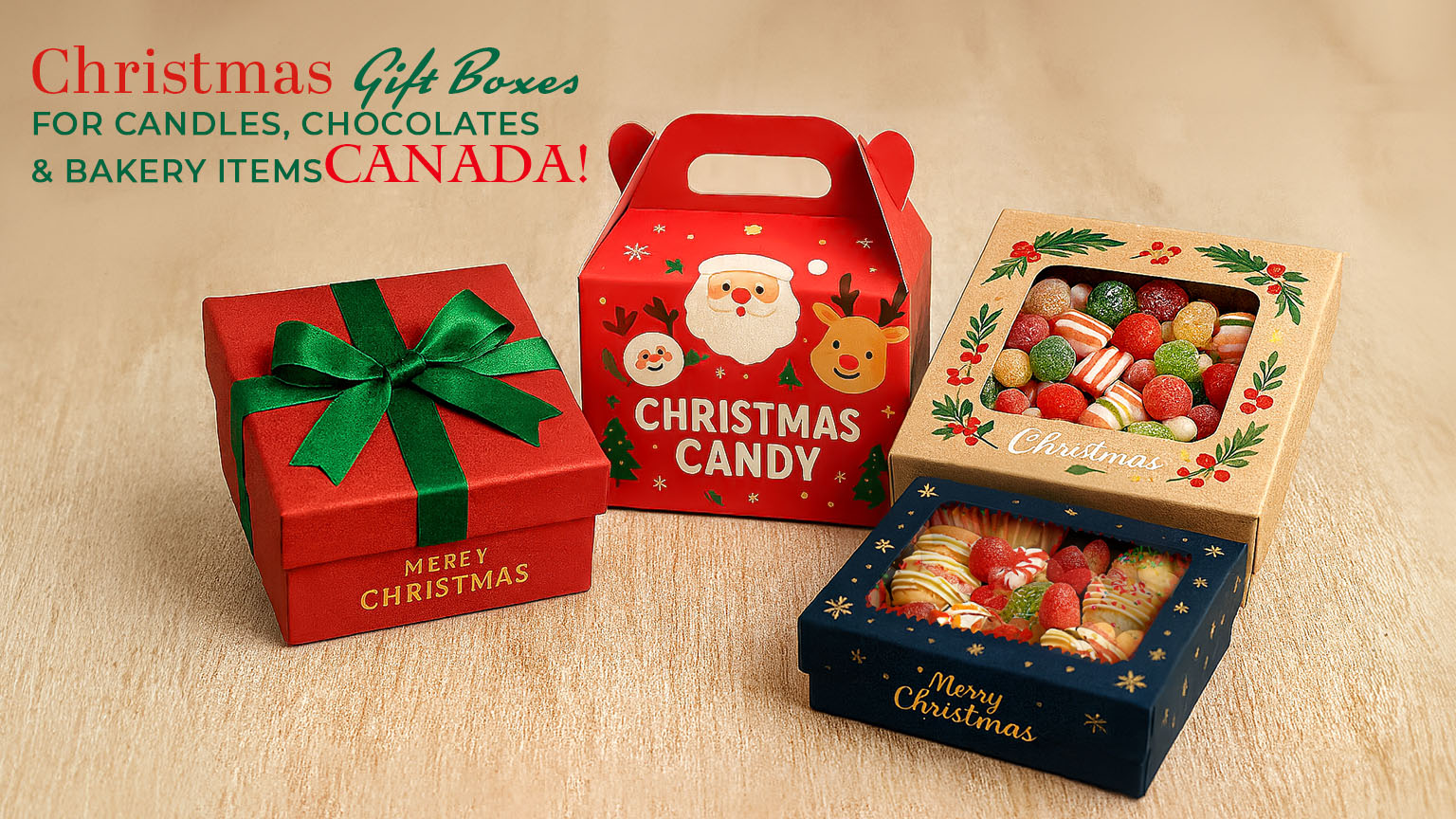 Gift Boxes for Candles, Chocolates & Bakery Items