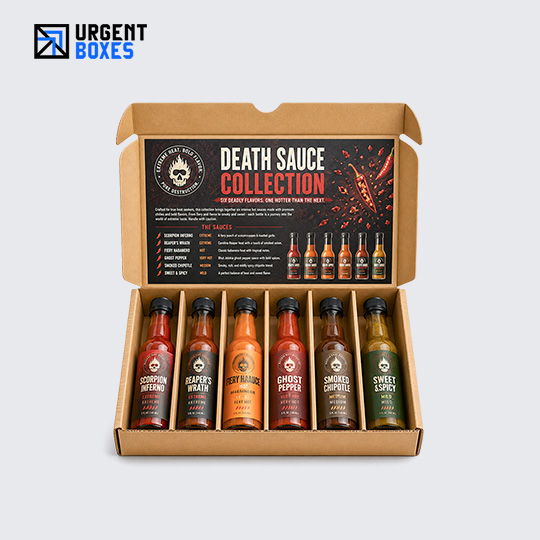 Custom Hot Sauce Boxes Canada