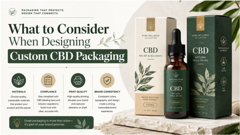 Custom CBD Packaging Canada