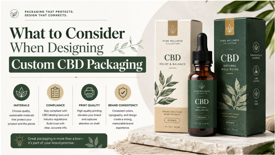 Custom CBD Packaging Canada