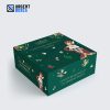 Green Christmas fragrance candle mailer box